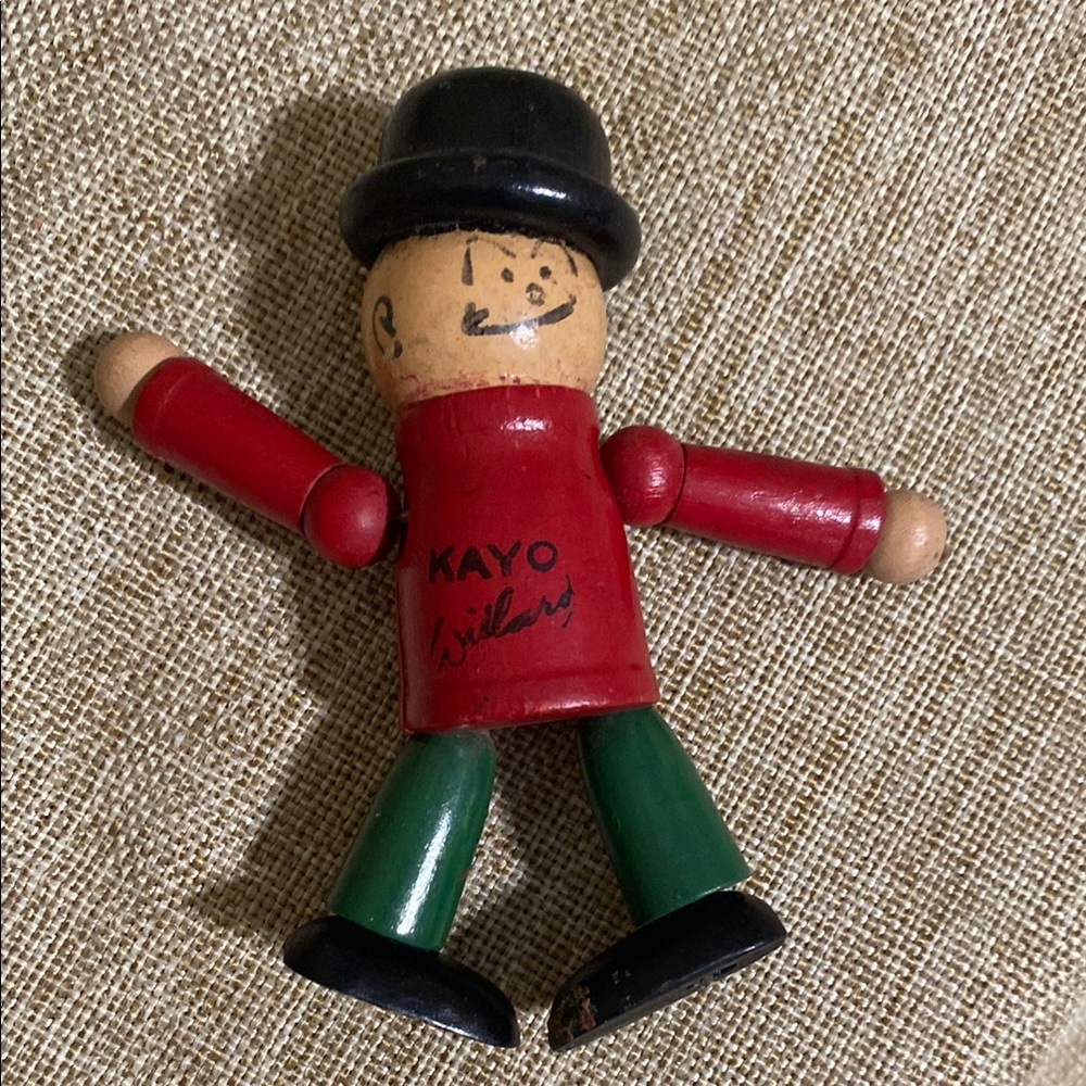 Moon Mullins Kayo wooden toy